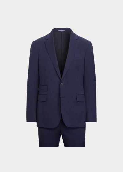 Men's Ralph Lauren Gregory Wool Serge Suits | 987512ILY